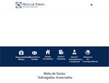 Tablet Screenshot of melodefarias.com